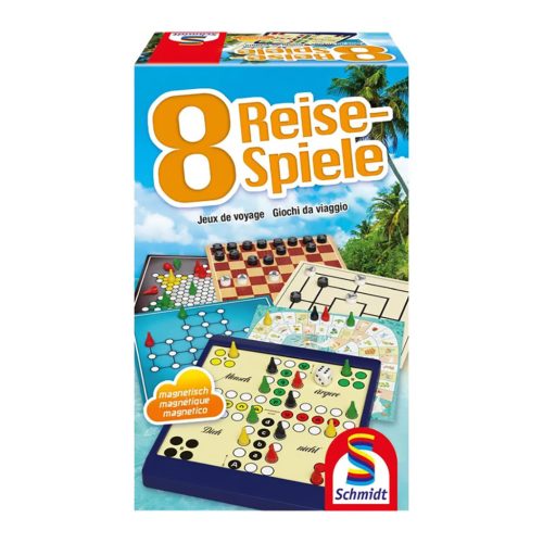  Schmidt Spiele 9 db mágneses utazó társasjáték (49102)  