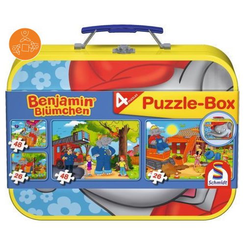 Benjamin the Elephant box, 2x26, 2x48 db (55594) - Puzzle - Kirakó