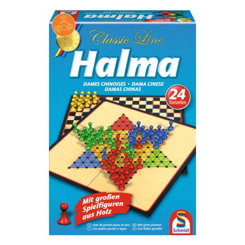 Classic line, Halma (49217) - Társasjáték
