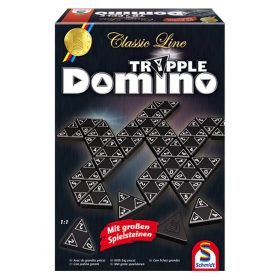   Schmidt Spiele Classic Line, Tripple Domino társasjáték (49287) 
