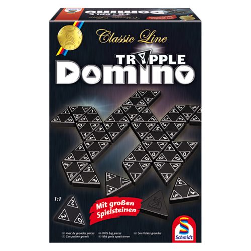 Schmidt Spiele Classic Line, Tripple Domino társasjáték (49287) 