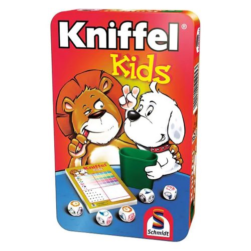 Schmidt Spiele Kniffel Kids társasjáték fémdobozban (51245) 