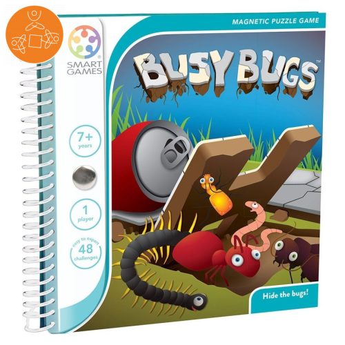 Magnetic Travel - Busy Bugs  - Készségfejlesztő játék