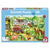  Schmidt Spiele Merry Farmyard, 100 db (56003) Gyerek Kirakó