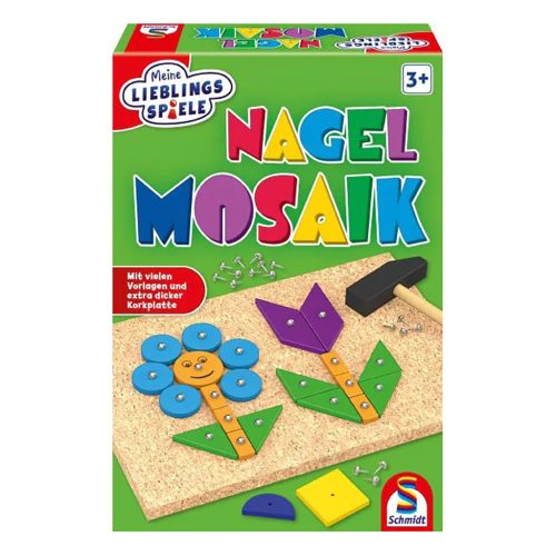  Schmidt Spiele Nagelmosaik társasjáték (40532) 