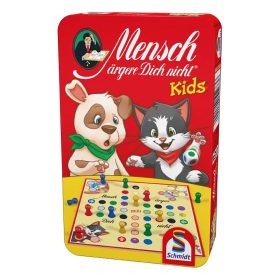   Schmidt Spiele Ki nevet a végén? társasjáték gyermekváltozat fémdobozban (51273) 