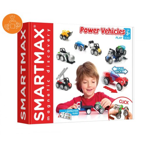 SmartMax Power Vehicles mix  - Építőjáték
