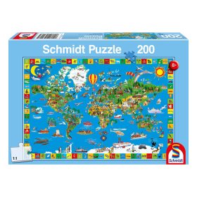   Schmidt Spiele Your amazing world, 200 db (56118) Gyerek Kirakó