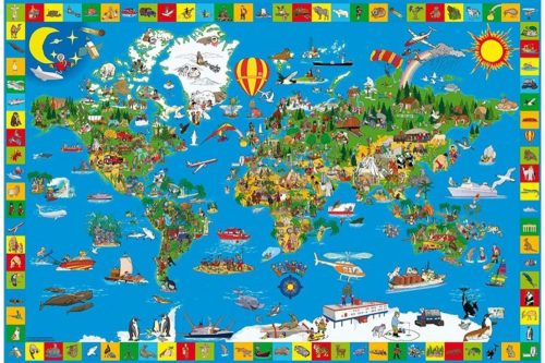 Schmidt Spiele Your amazing world, 200 db (56118) Gyerek Kirakó