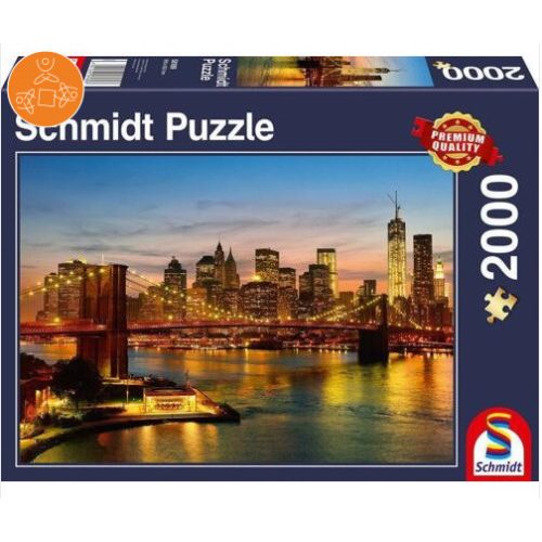 New York, 2000 db (58189) - Puzzle - Kirakó