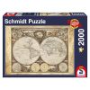 Schmidt Spiele Historical map of the world, 2000 db (58178) Kirakó