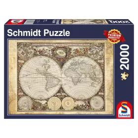    Historical map of the world, 2000 db (58178) Kirakó - Schmidt Spiele
