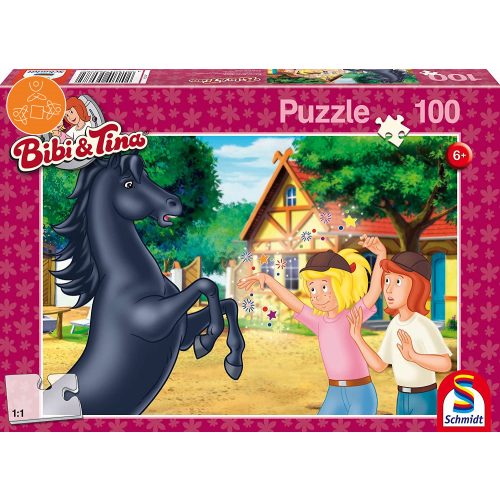 Bibi és Tina, A vad csődör, 100 db (56078) - Puzzle - Kirakó