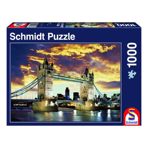  Schmidt Spiele Tower Bridge London, 1000 db (58181) Kirakó