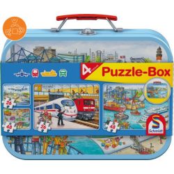   Vehicles, Puzzle-Box, 2x26, 2x48 db (56508) - Puzzle - Kirakó