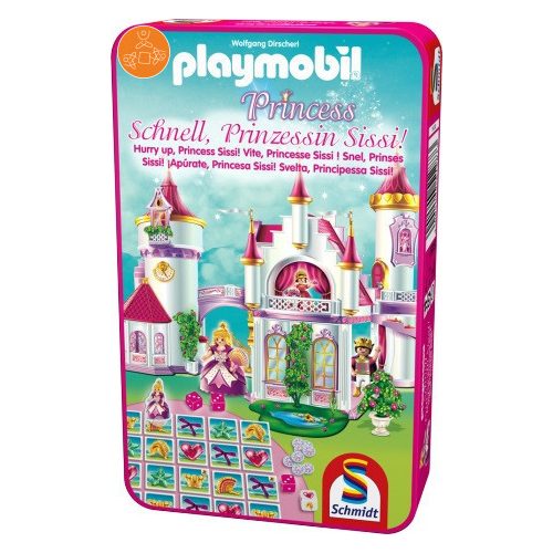 Playmobil hercegnő - Siess Sissi hercegnő! - fémdobozban (51287)  - Társasjáték