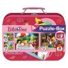 Schmidt Spiele Bibi & Tina, Puzzle-Box, 2x100, 2x150 db (56509) Gyerek Kirakó