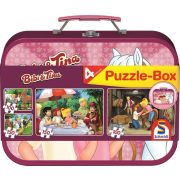 Bibi & Tina, Puzzle-Box, 2x100, 2x150 db (56509) - Puzzle - Kirakó