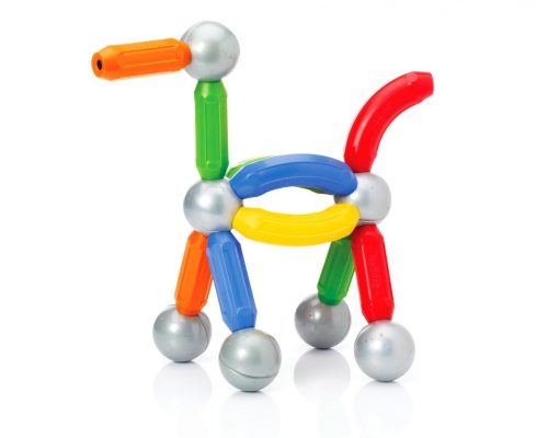 Kreatív mágneses építkezős játék gyerekeknek