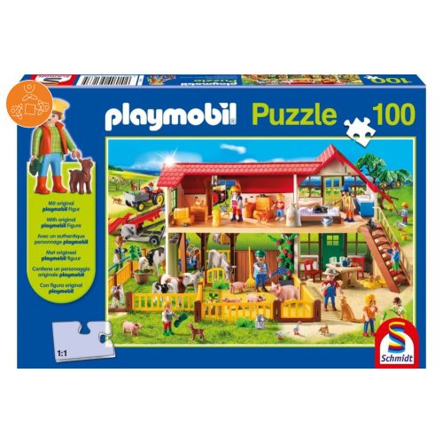 Playmobil, Farm, 100 db (56163)