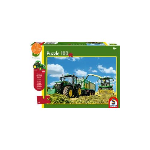 Tractor 7310R and 8600i forage harvester, 100 db (56044) - Puzzle - Kirakó
