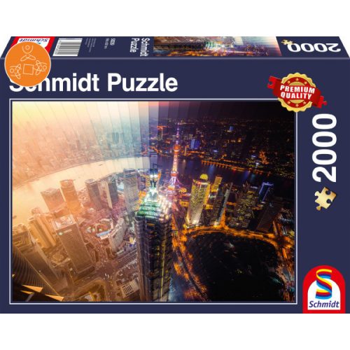 Day and Night, Time slice, 2000 db (58239) - Puzzle - Kirakó
