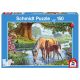  Schmidt Spiele Horses by the stream, 150 db (56161) Gyerek Kirakó