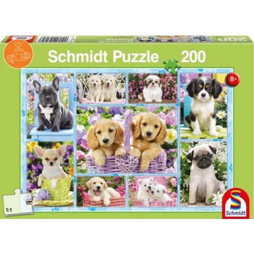 Puppies, 200 db (56162) - Puzzle - Kirakó