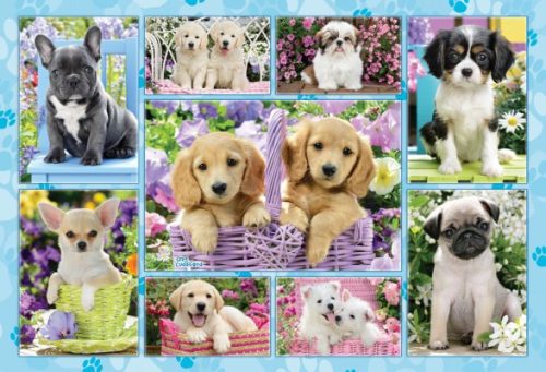 Schmidt Spiele Puppies, 200 db (56162) Gyerek Kirakó