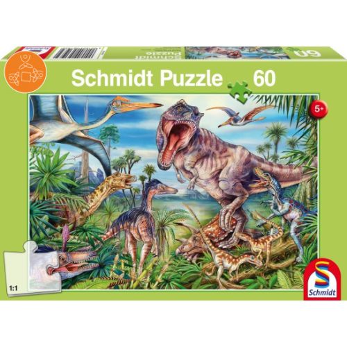 Amongst the Dinosaurs, 60 db (56193) - Puzzle - Kirakó