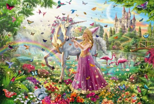 Schmidt Spiele Fairy in magic Forest, 200 db (56197) Gyerek Kirakó