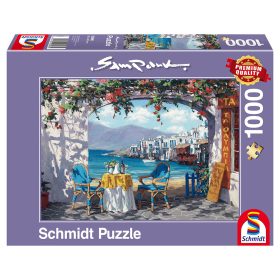   Schmidt Spiele Rendez-vous on Mykonos, 1000 db (59396) Kirakó