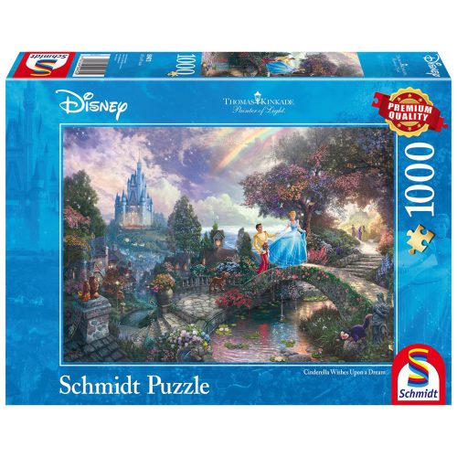  Schmidt Spiele Disney, Hamupipőke 1000 db (59472) Kirakó