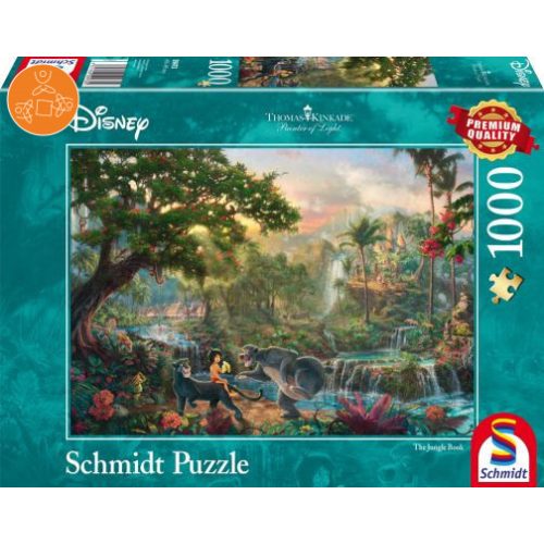 Disney The Jungle Book, 1000 db (59473) - Puzzle - Kirakó