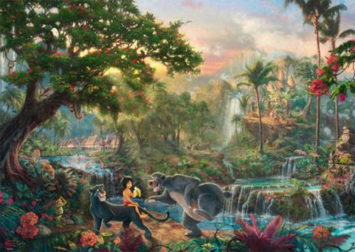 Schmidt Spiele Disney, A Dzsungel könyve 1000 db (59473) Kirakó