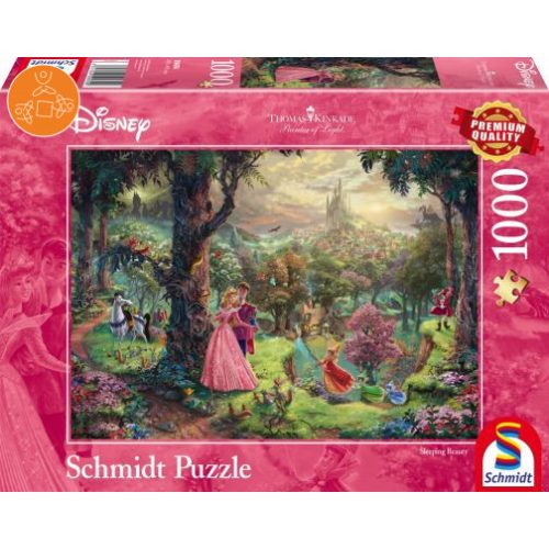 Disney Sleeping Beauty, 1000 db (59474) - Puzzle - Kirakó