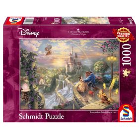   Schmidt Spiele Disney, Beauty and the Beast, 1000 db (59475) Kirakó 