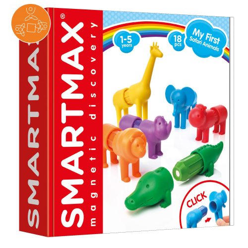 Smartmax - My First Safari Animals  - Építőjáték