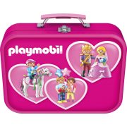 Playmobil, Puzzle-Box pink, 2x60, 2x100 db (56498) - Puzzle - Kirakó
