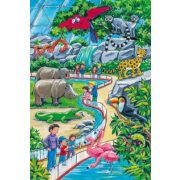 A Day at the Zoo, 3x24 db (56218) - Puzzle - Kirakó