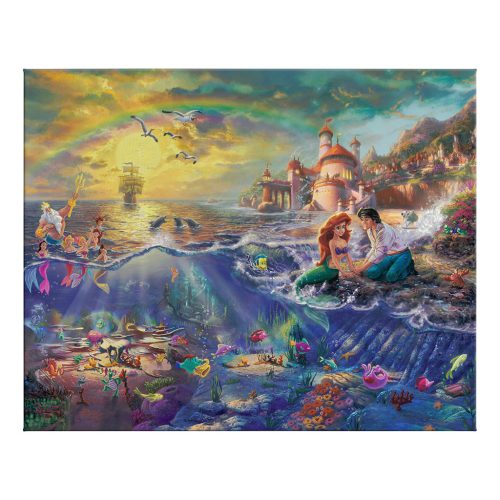 Schmidt Spiele Disney, A Kis Hableány 1000 db (59479) Kirakó