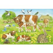 Animal family, 3x48 db (56222) - Puzzle - Kirakó
