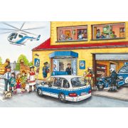 Fire brigade and police, 3x24 db (56215) - Puzzle - Kirakó