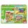  Schmidt Spiele On the farm, 3x24 db (56216) Gyerek Kirakó