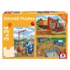  Schmidt Spiele Construction Work Ahead, 3x24 db (56200) Gyerek Kirakó