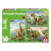 Schmidt Spiele Dinosaur Adventures, 3x48 db (56202) Gyerek Kirakó