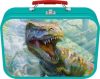  Schmidt Spiele Dinosaurs, Puzzle Box, 2x60, 2x100 db (56495) Gyerek Kirakó
