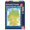  Schmidt Spiele Map of Germany, 1000 db (58287) Kirakó