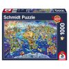  Schmidt Spiele Discover the World, 1000 db (58288) Kirakó