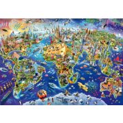 Discover the World, 1000 db (58288)  - Puzzle - Kirakó
